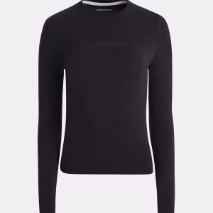 Camiseta de manga larga bordada GUESS